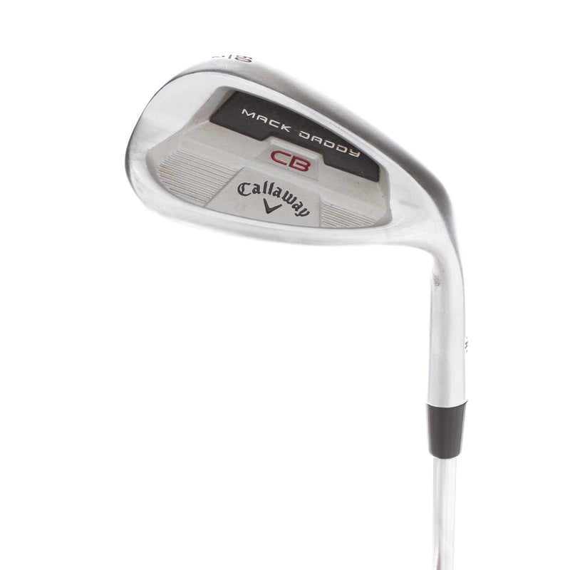 Callaway Mack Daddy CB Steel Mens Right Hand Lob Wedge 60* 12 Bounce S Grind Stiff - KBS Hi-REV 105