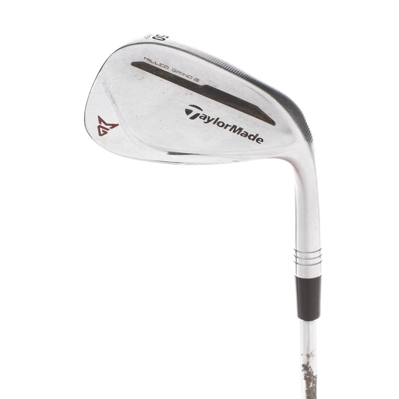 TaylorMade Milled Grind 2 Steel Mens Right Hand Gap Wedge 50* 9 Bounce S Grind Stiff - Dynamic Gold s200