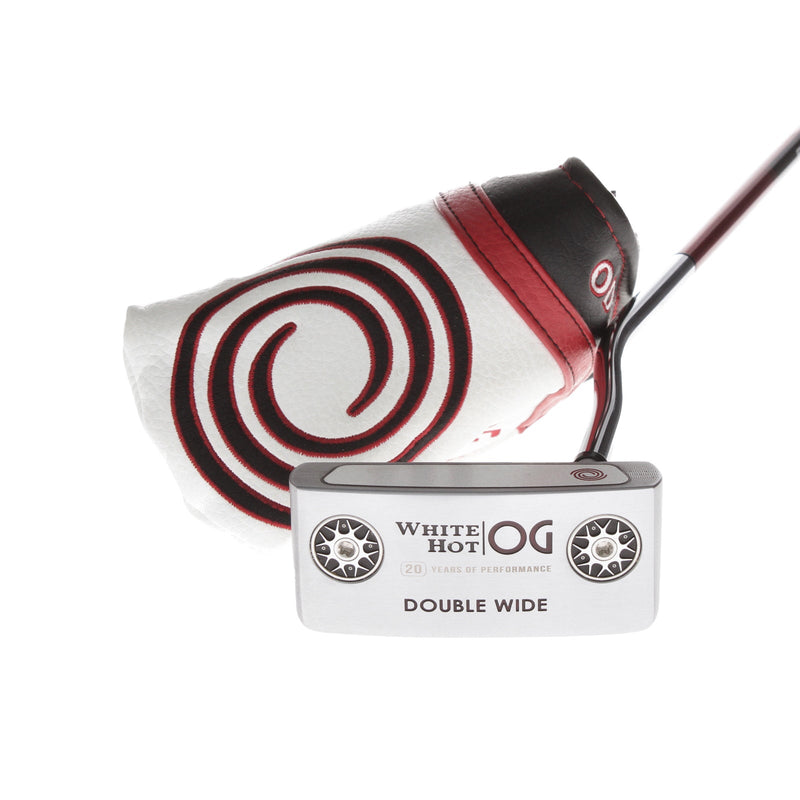 Odyssey White Hot OG Double Wide Mens Right Hand Putter 35" Blade - Odyssey