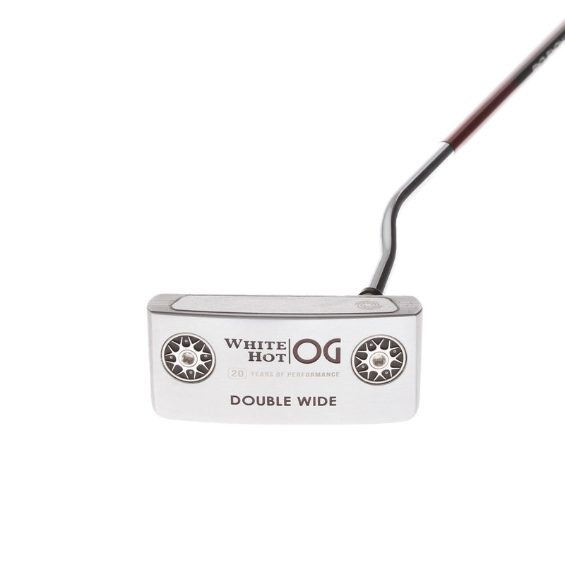 Odyssey White Hot OG Double Wide Mens Right Hand Putter 35" Blade - Odyssey