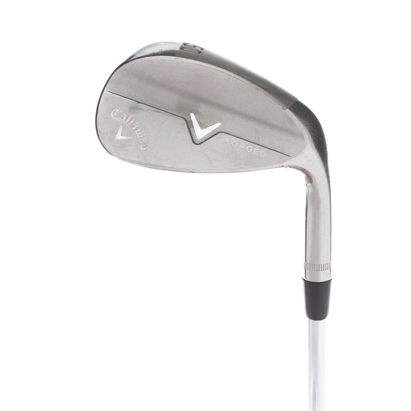 Callaway V-Forged Steel Mens Right Hand Gap Wedge 50* 10 Bounce S Grind Stiff - Callaway Steel