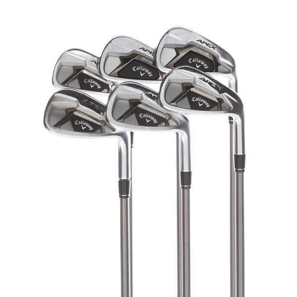 Callaway Apex Forged DCB Steel Mens Right Hand Irons 5-PW Stiff - Steel Fiber i80