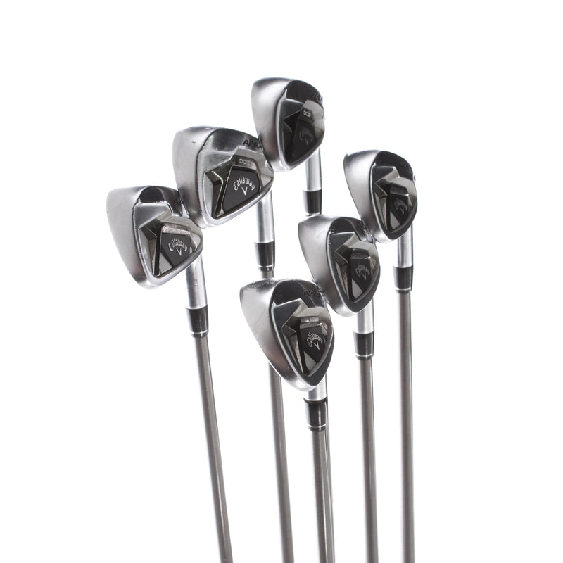 Callaway Apex Forged DCB Steel Mens Right Hand Irons 5-PW Stiff - Steel Fiber i80