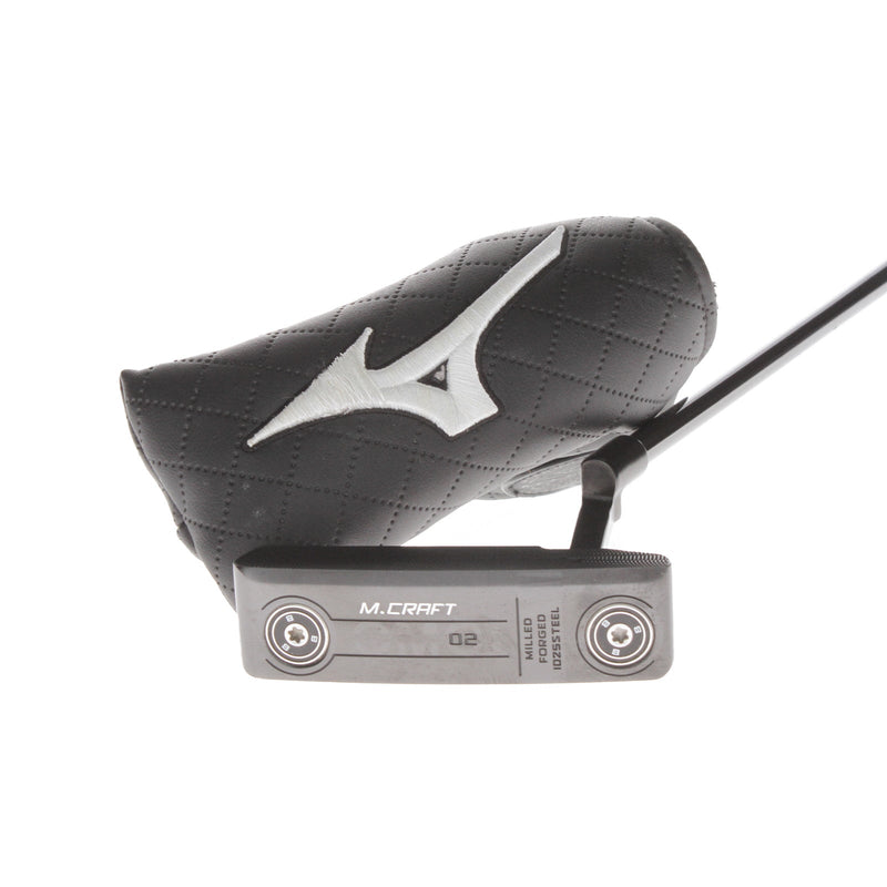 Mizuno M Craft CM D2 Mens Right Hand Putter 34" Blade - Lamkin Skiny Pistol