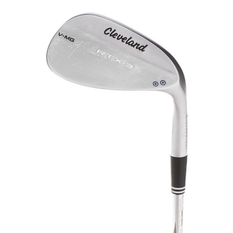 Cleveland RTX-3 Steel Mens Right Hand Gap Wedge 52* 10 Bounce S Grind Stiff - Dynamic Gold