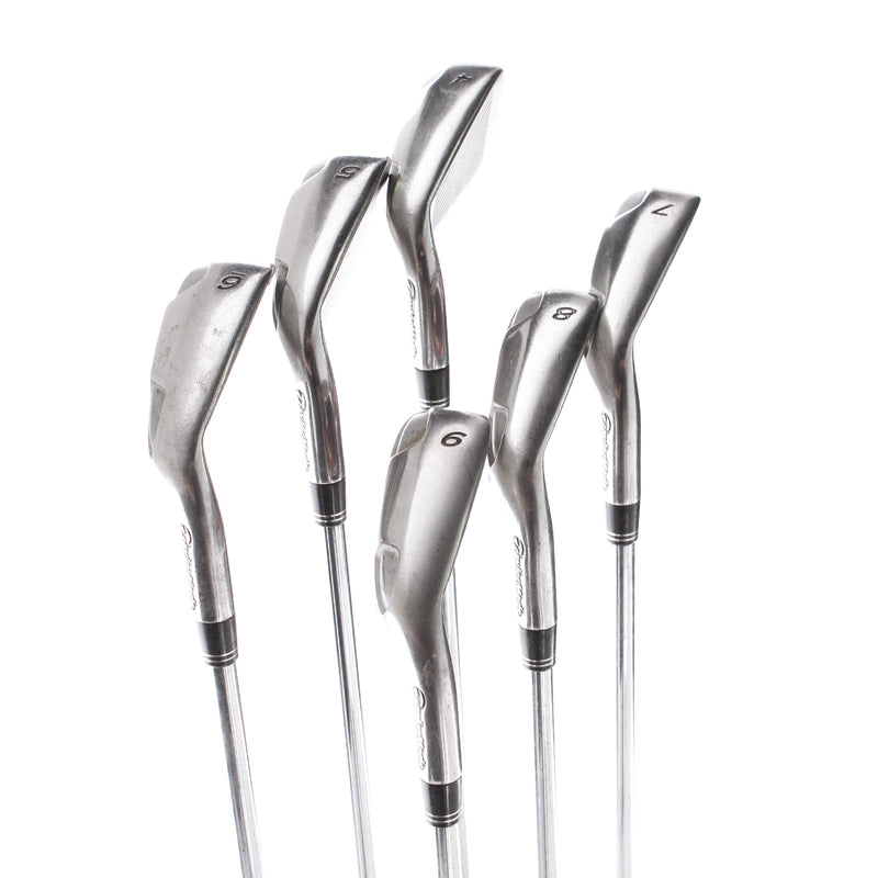 TaylorMade Burner + Steel Mens Right Hand Irons 4-9 Regular - Uniflex Steel