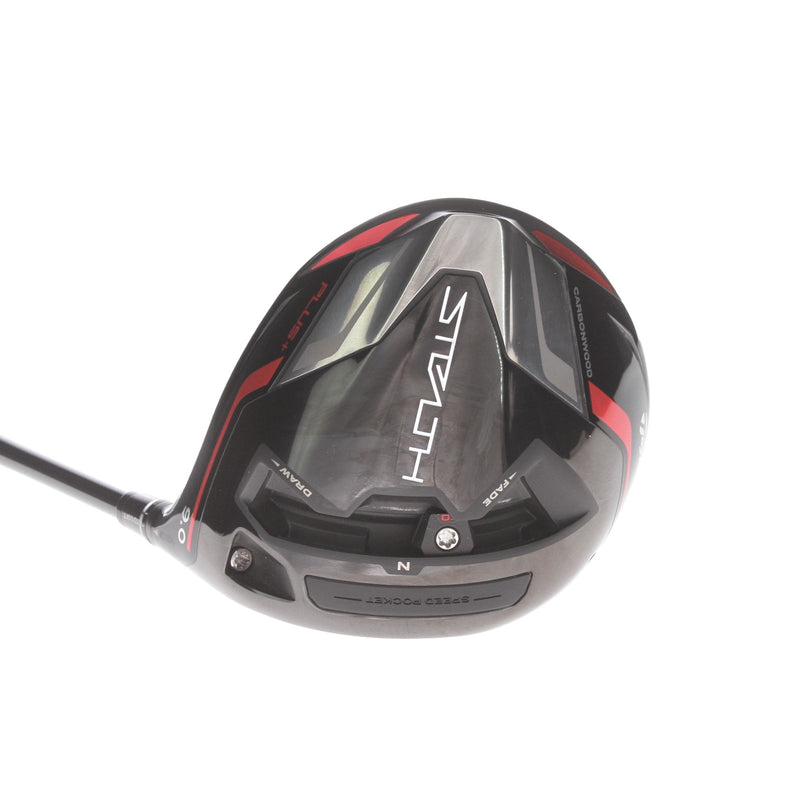 TaylorMade Stealth + Graphite Mens Right Hand Driver 9* Stiff - Hzrdus Smoke 60g