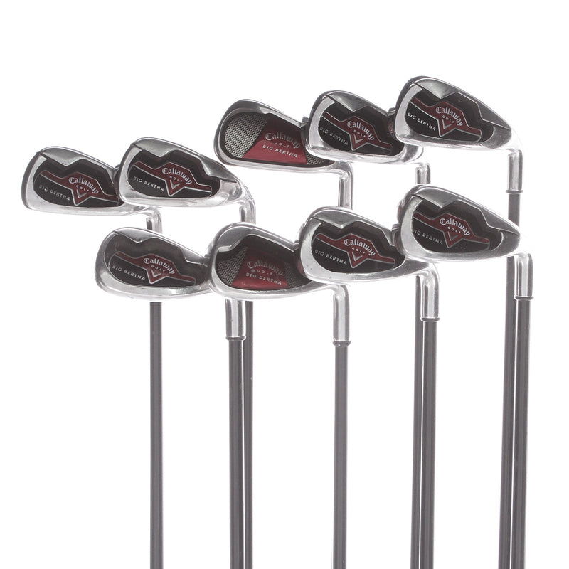 Callaway Big Bertha Irons Graphite Mens Right Hand Irons 3-SW Regular - Callaway Big Bertha