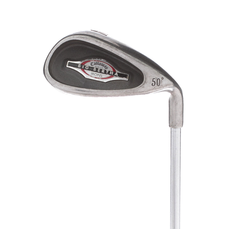 Callaway Big Bertha Steel Mens Right Hand Gap Wedge 50* 10 Bounce S Grind Regular - Callaway Steel