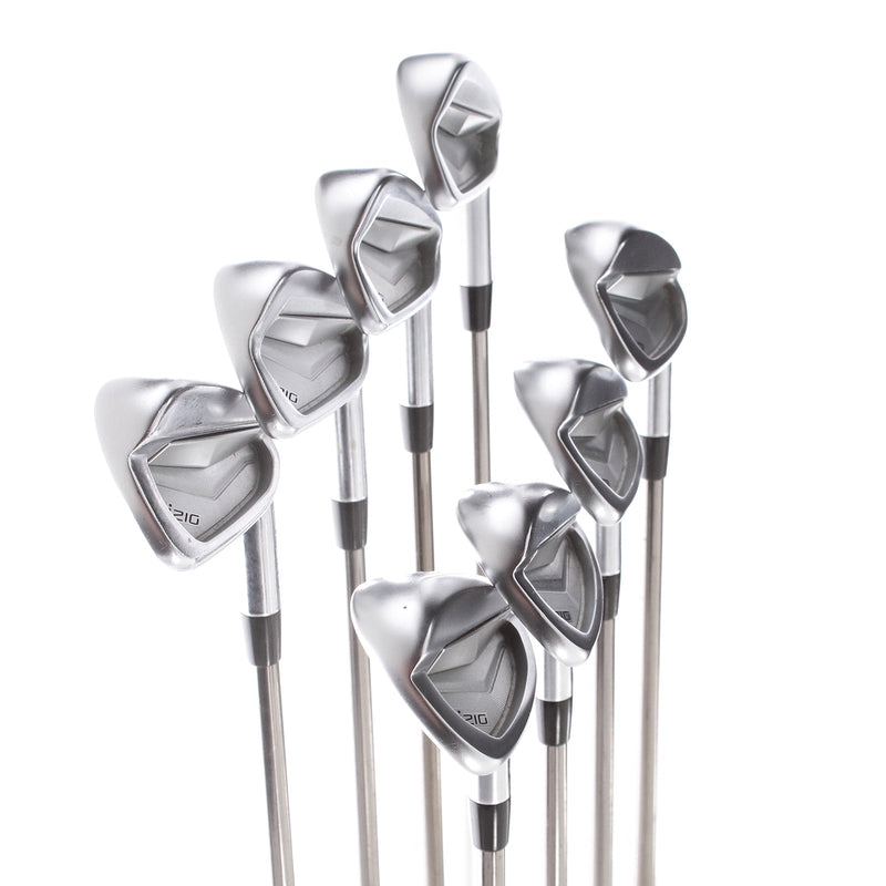 Ping i-210 Graphite Mens Right Hand Irons 4-GW Regular - RECOIL F-3