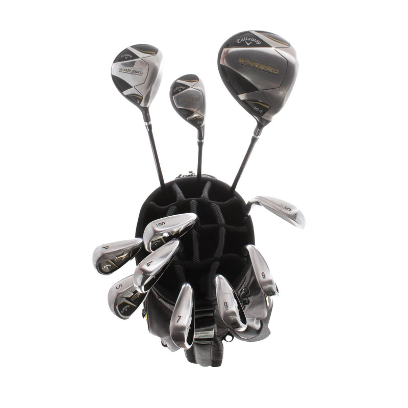 Callaway Warbird Steel/Graphite Mens Right Hand Package Set Regular - Graphite/Steel