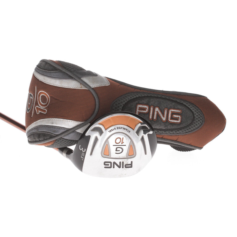 Ping G10 Graphite Mens Right Hand Fairway 3 Wood 15.5* Regular - Ping Tfc 129