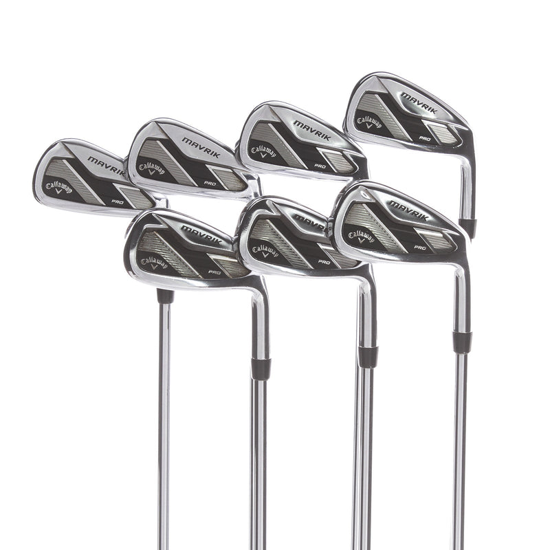 Callaway Mavril Pro Steel Mens Right Hand Irons 4-PW Stiff - Elevate105 g