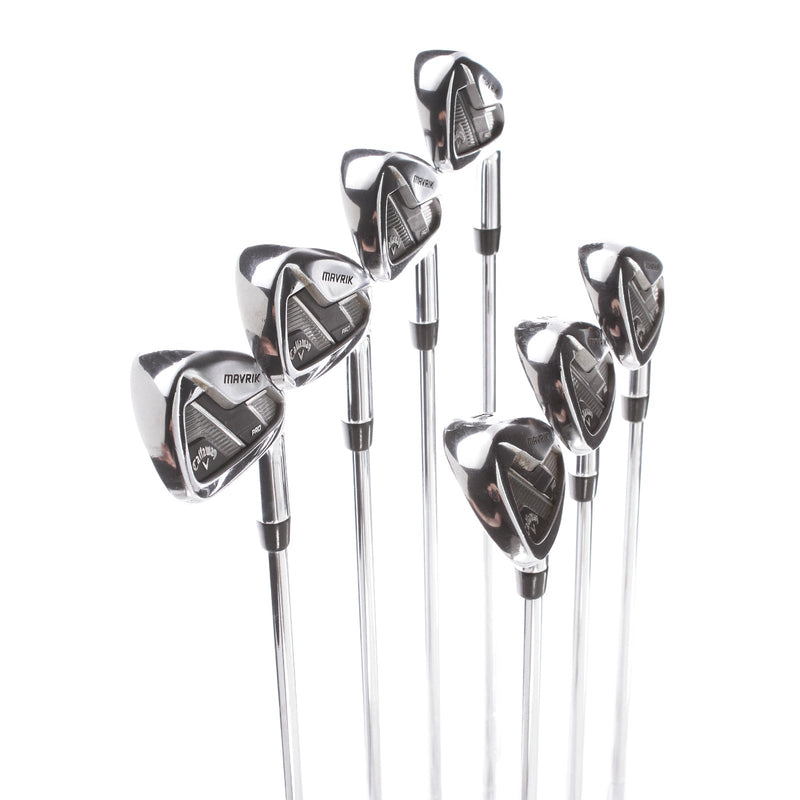 Callaway Mavril Pro Steel Mens Right Hand Irons 4-PW Stiff - Elevate105 g