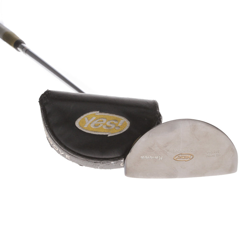 Yes Hanna Steel Mens Right Hand Putter 34* Regular - Steel