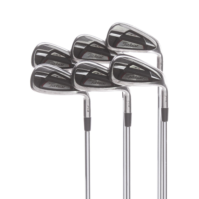 Titleist AP1-714 Steel Mens Right Hand Irons 6-PW Regular - True Temper XP 95g