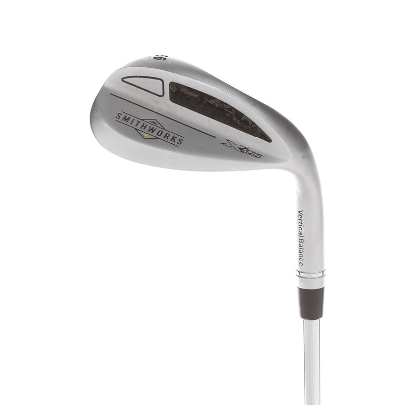 Smithworks X-Spin Steel Mens Right Hand Sand Wedge 56* Regular - KBS Wedge Flex