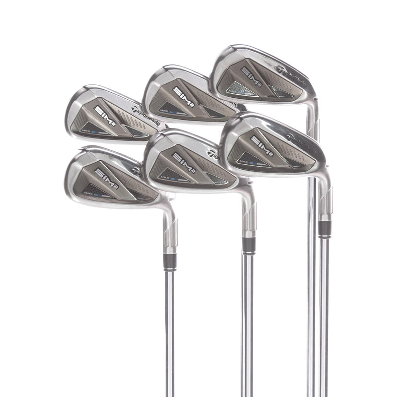 TaylorMade Sim2 Max Steel Mens Right Hand Irons 5-PW Regular - KBS Max MT 85g