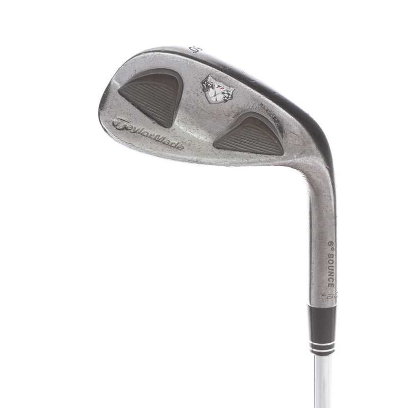 TaylorMade TP Steel Mens Right Hand Lob Wedge 60* 12 Bounce S Grind Stiff - Steel