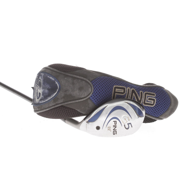 Ping G-5 Graphite Mens Right Hand 4 Hybrid 22* Regular - TFC100 H