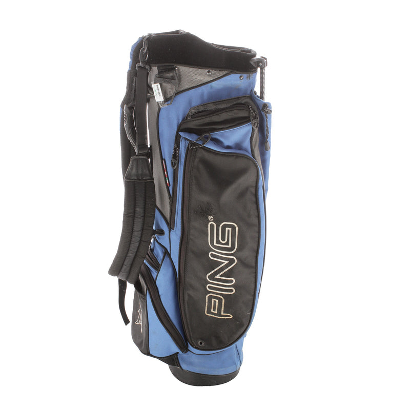 Ping Hoffer Vintage Stand Bag - Black/Blue/Gray