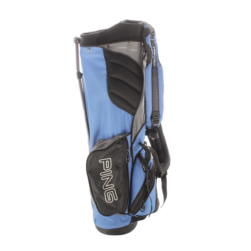 Ping Hoffer Vintage Stand Bag - Black/Blue/Gray