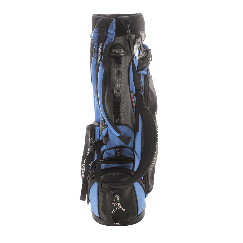 Ping Hoffer Vintage Stand Bag - Black/Blue/Gray