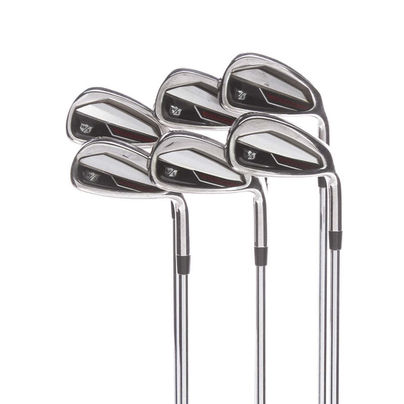 Wilson Dynapwr Steel Mens Right Hand Irons 6-Pw+Gw Regular - KBS Max Ultralite 85g