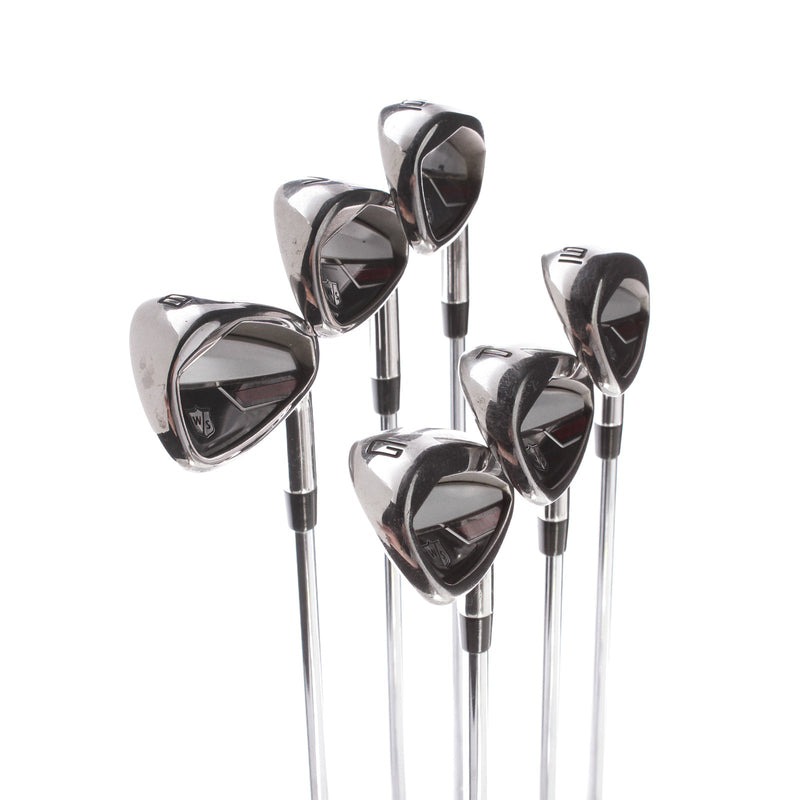 Wilson Dynapwr Steel Mens Right Hand Irons 6-Pw+Gw Regular - KBS Max Ultralite 85g