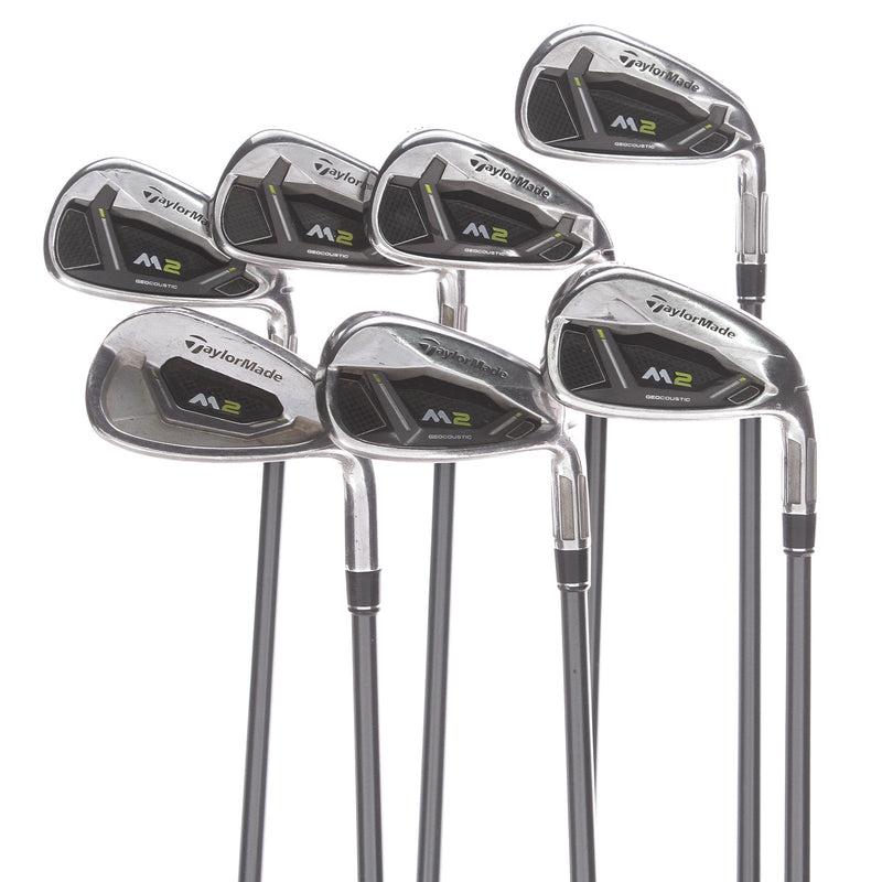 TaylorMade M2 Graphite Mens Right Hand Irons 5-SW Regular - Taylormade Reax