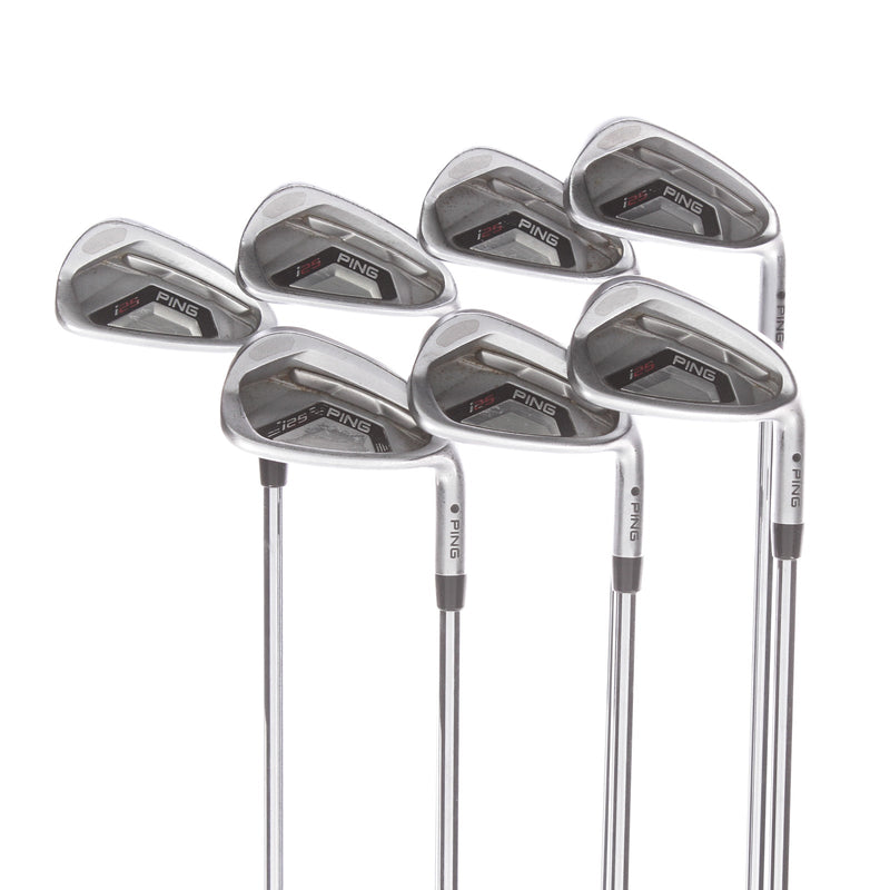 Ping I-25 Steel Mens Right Hand Irons 4-PW Black Dot Regular - CFS