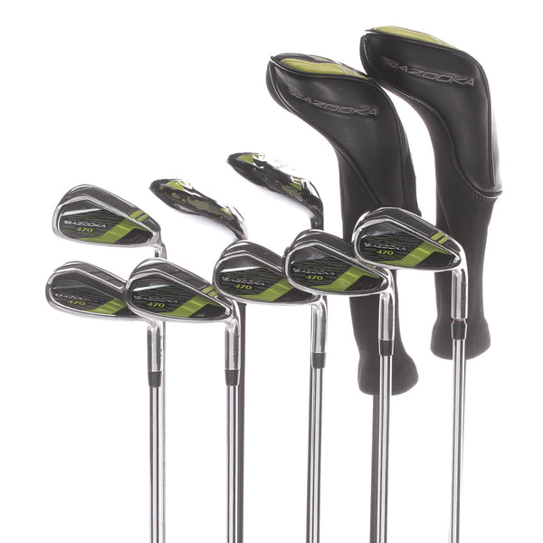 Tour Edge Bazooka 470 Steel/Graphite Mens Right Hand Package Set Regular - Ultar Lite Graphite/Steel