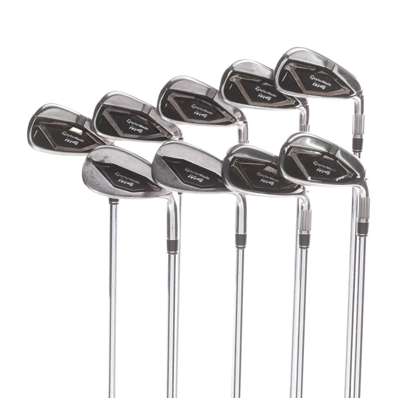 TaylorMade M4 Steel Mens Right Hand Irons 4-SW Regular - KBS Max 85