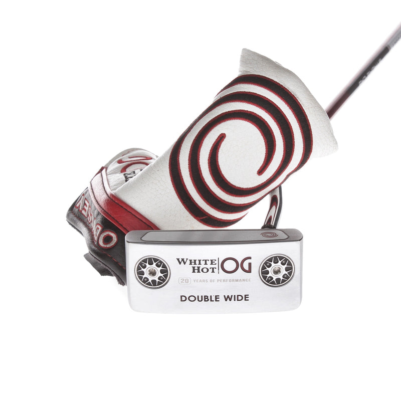 Odyssey White Hot OG Double Wide Mens Right Hand Putter 34" Mid-Mallet - Odyssey