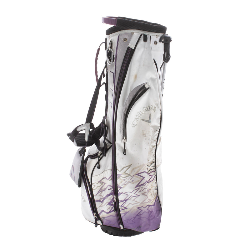 Callaway X-Series Stand Bag - White/Purple