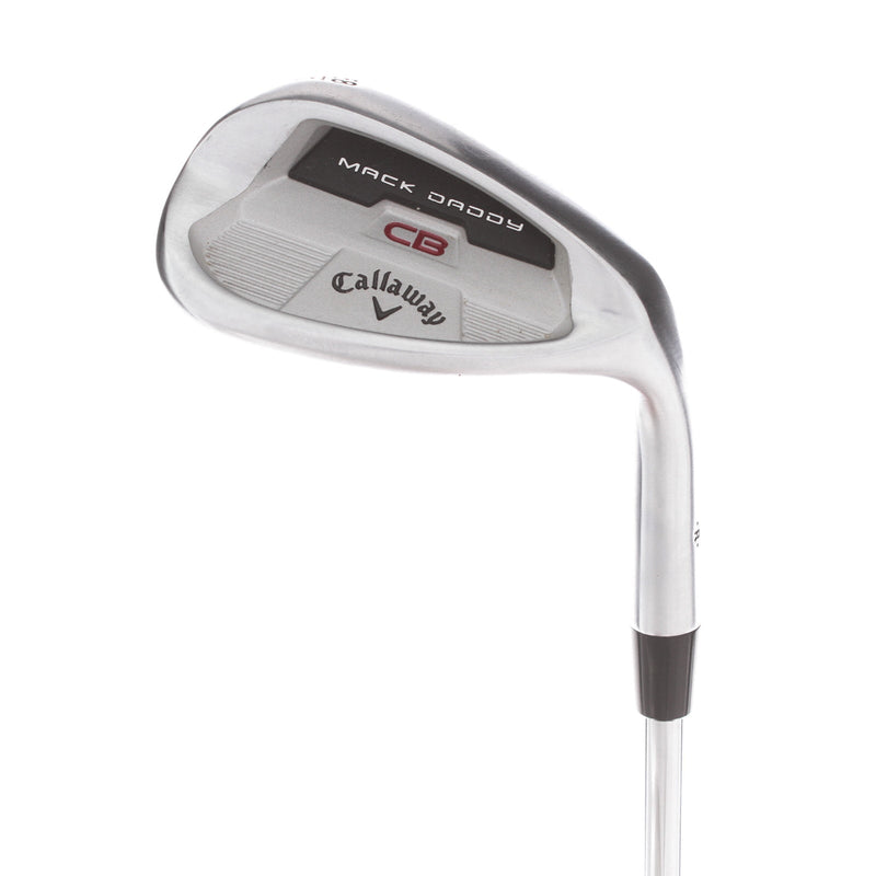 Callaway Mack Daddy CB Steel Mens Right Hand Lob Wedge Standard 58* 12 Bounce Stiff - KBS Hi-Rev 2.0 105