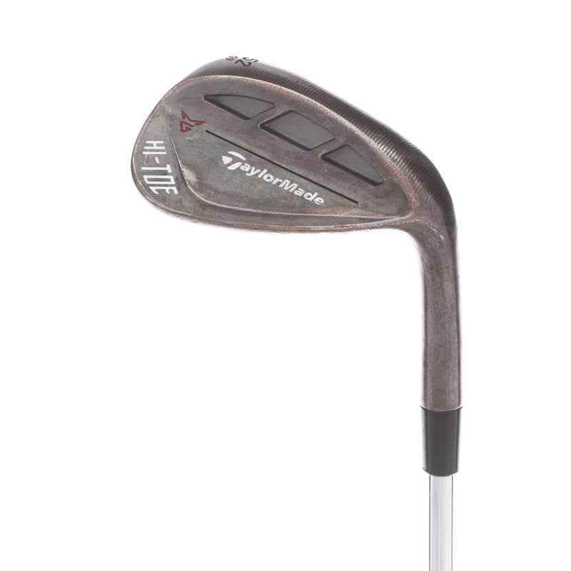 TaylorMade HI-Toe Steel Mens Right Hand Gap Wedge Standard 52* 9 Bounce S Grind Stiff - KBS Hi-Rev 2.0 115g