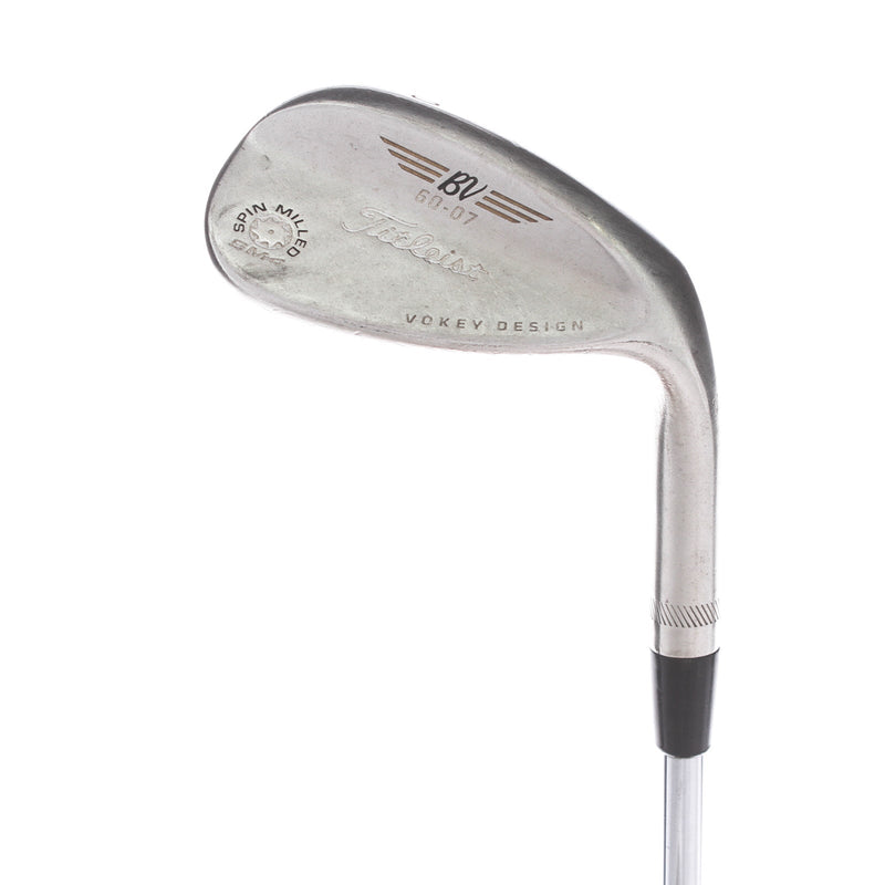 Titleist SM4 Steel Mens Right Hand Lob Wedge 60* 7 Bounce S Grind Stiff - Dynamic Gold