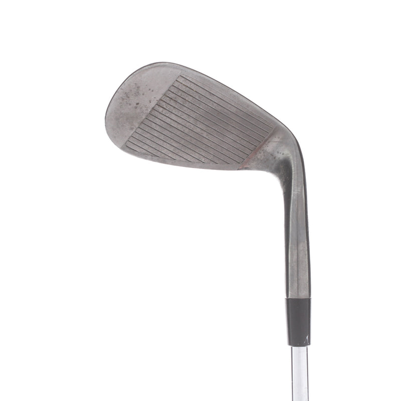 TaylorMade R-Series Steel Mens Left Hand Gap Wedge Standard 52* 9 Bounce S Grind Stiff - KBS 120g