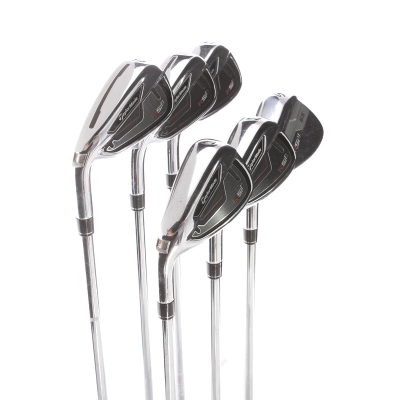 TaylorMade RSI-1 Steel Mens Left Hand Irons 6-SW Standard Stiff - Reax90 g