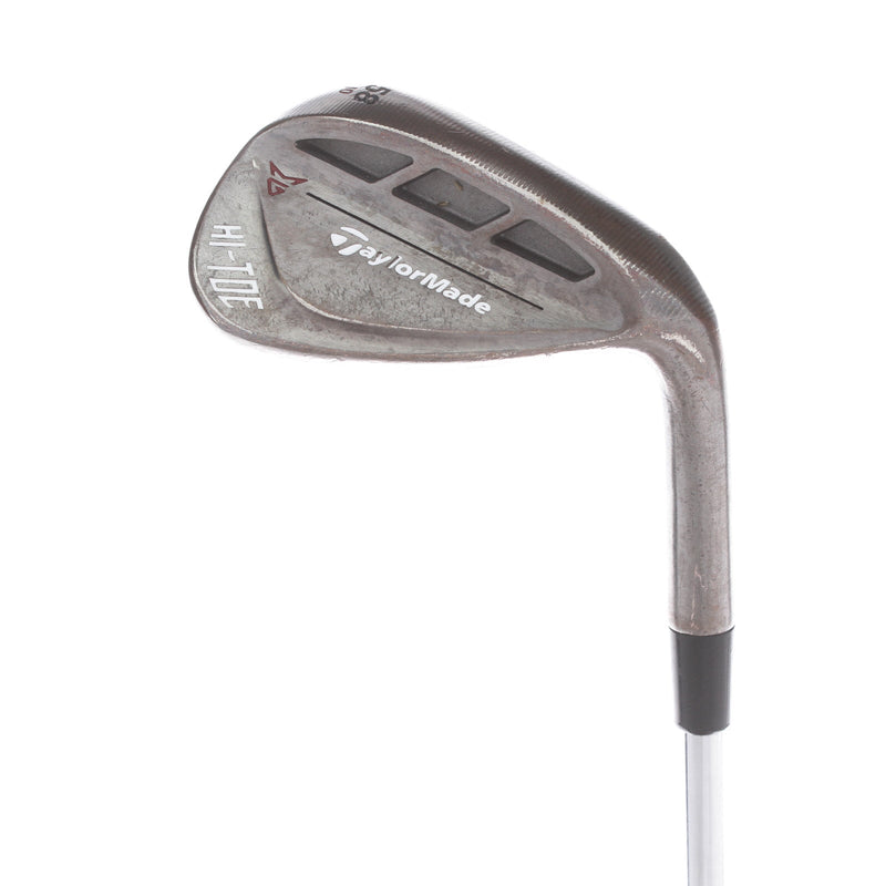 TaylorMade HI-Toe Steel Mens Right Hand Lob Wedge Standard 58* 10 Bounce S Grind Stiff - KBS Hi-Rev 2.0 115g