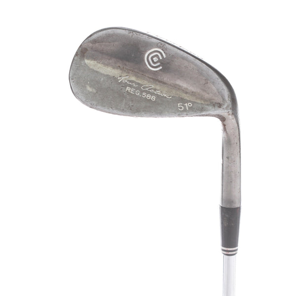 Cleveland Tour Action Steel Mens Right Hand Approach Wedge 51* Stiff - True Temper