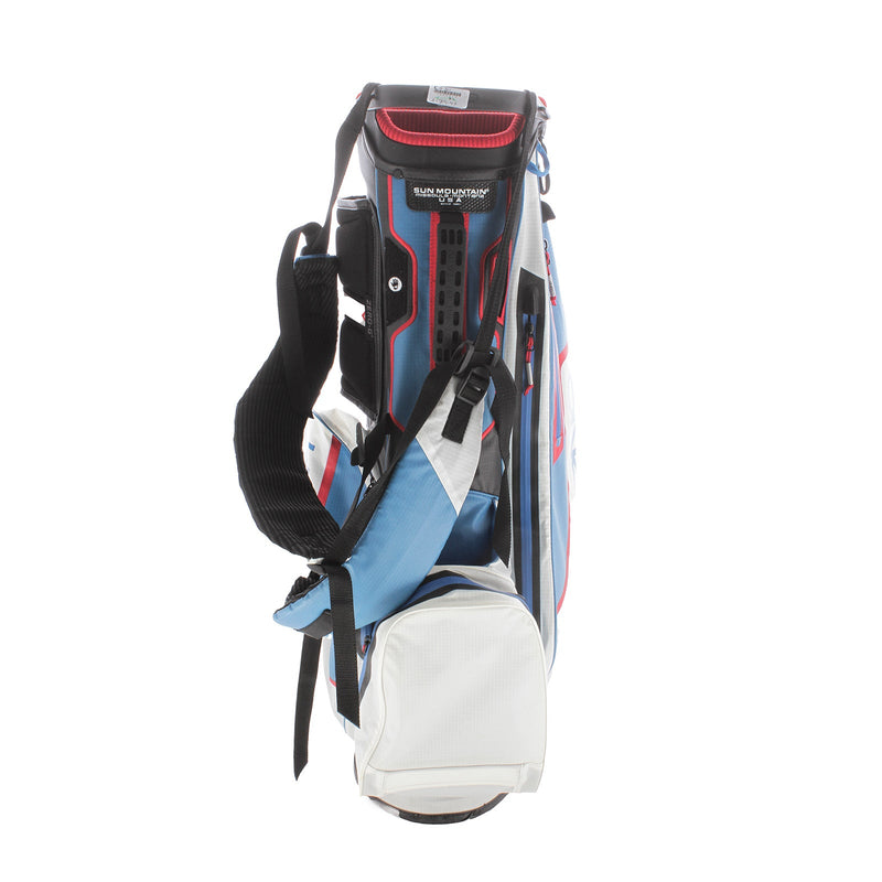 Sun Mountain Missoula-montana Stand Bag - Blue/Gray/Red