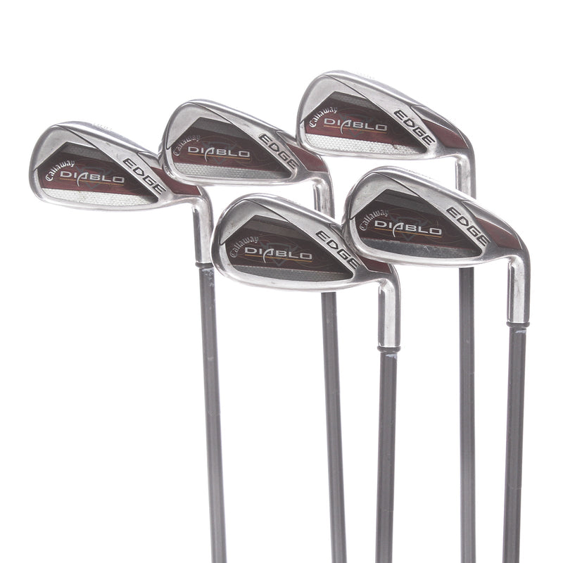 Callaway Edge Graphite Mens Right Hand Irons 6-PW Regular - Callaway/Graphite