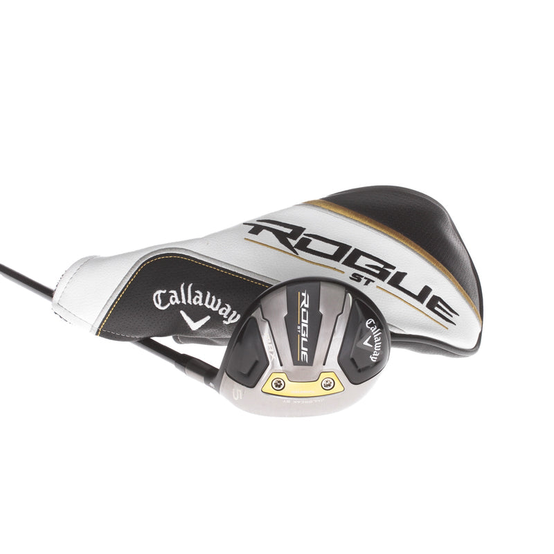 Callaway Rogue ST Max Graphite Mens Right Hand Fairway 5 Wood Standard 18* Regular - Tense AV Series 56g