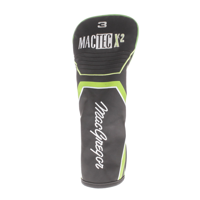 Macgregor MacTec-X2 Graphite Mens Right Hand Fairway 3 Wood Standard 15* Regular - Dynamic Launch Technology 60g