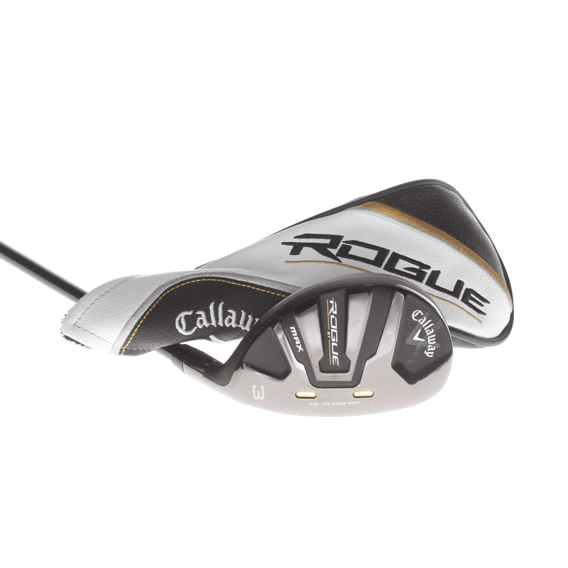 Callaway Rogue ST Max Graphite Mens Right Hand 3 Hybrid 19* Regular - Tense AV Series 65g