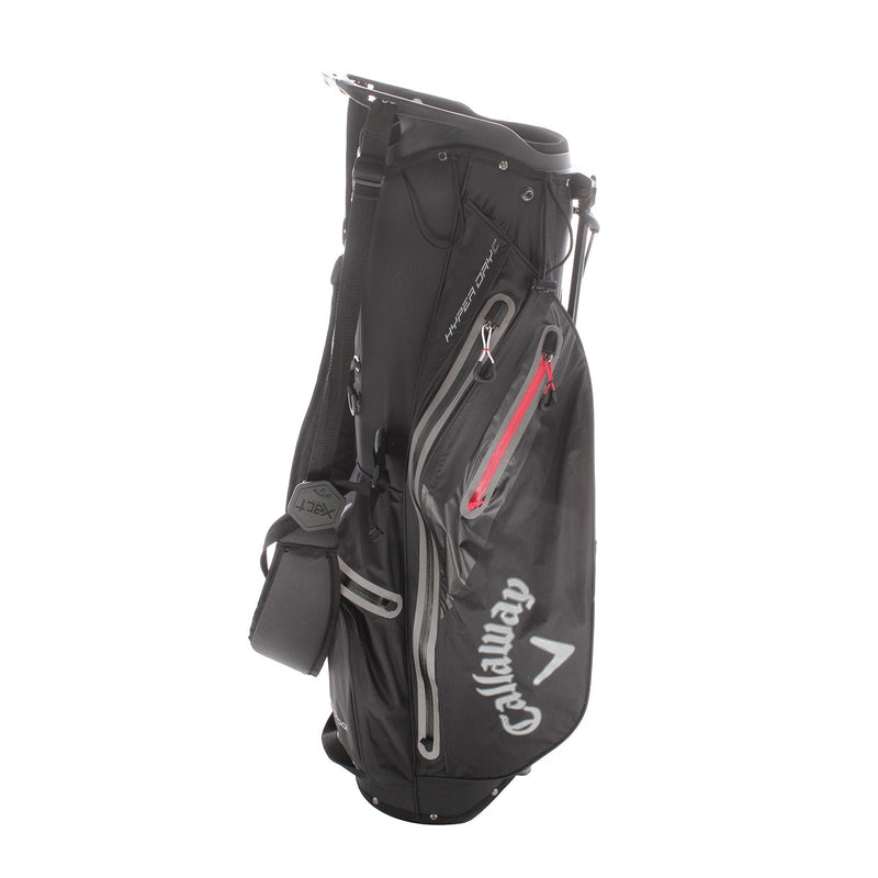 Callaway Hyper Dry C Stand Bag - Black/Silver/Red