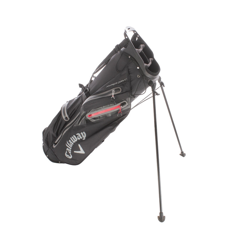 Callaway Hyper Dry C Stand Bag - Black/Silver/Red