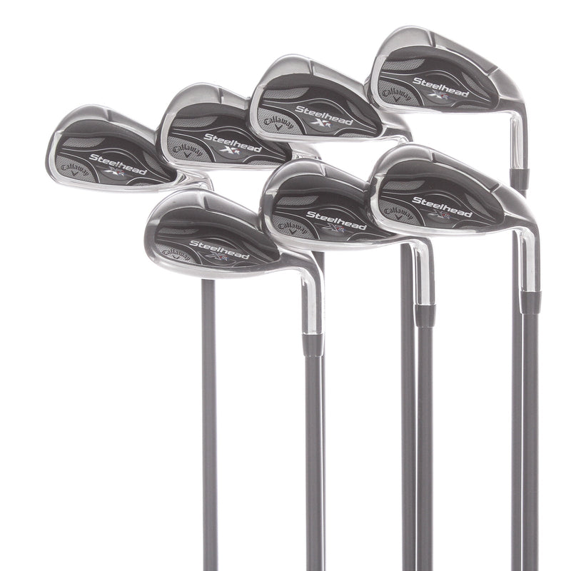 Callaway Steelheads XR Graphite Mens Right Hand Irons 5-SW Regular - Hzrdus 5.5 58g